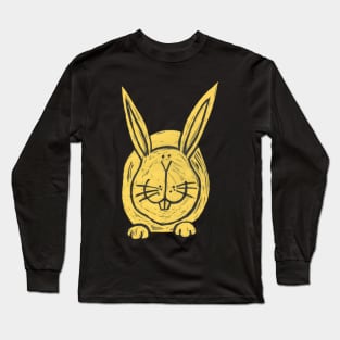 Rabbit, A Big, Fat, Yellow Rabbit! Long Sleeve T-Shirt